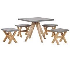 Beliani Conjunto de comedor OLBIA