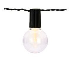 Well Home Guirnalda de Luces LED con Bombillas Funciona con Pilas