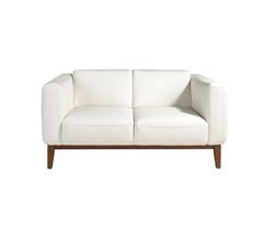 ANGEL CERDA Sofá 2 plazas tapizado en piel