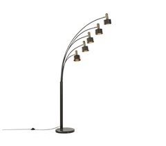 Beliani Lámpara de pie ANBESA