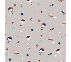 JUEGO DE SÁBANA CUNA/MAXICUNA PLANETA B