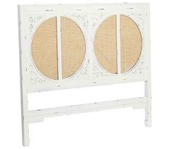 Cabezal de cama de Madera con rejilla 150