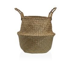 Cesta fibra vegetal SEAGRASS 26x24x26cm