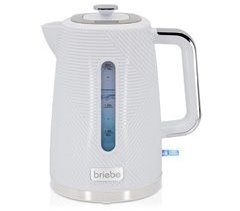 Hervidor de Agua Eléctrico Briebe KT1168WHT