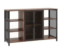 Mueble Botellero Melamina de Madera, Acero