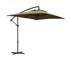Parasol Excéntrico Acero, Poliéster Outsunny