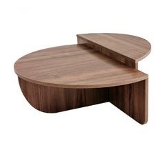 Mesa auxiliar 100% Tablero de aglomerado rechapado en melamina