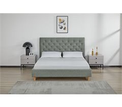 Cama SHERATON 150x190cm verde claro
