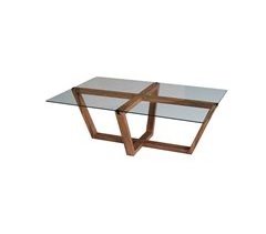 Mesa de centro en vidrio templado WellHome