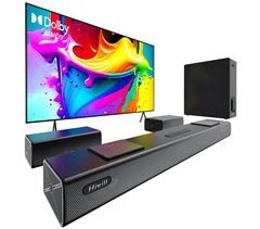 Barra de Sonido Hiwill A512 - 5.1.2CH 450W Dolby Con Subwoofer