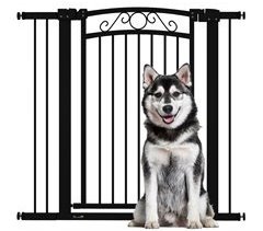 Barrera para Perros Acero, PA PawHut