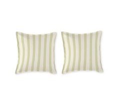 2 Fundas de almohada 100% algodón percal orgánico BENGALE