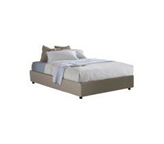 Cama plaza y media en tela 135x205