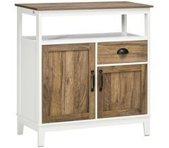 Armario de Salón Melamina de Madera HOMCOM, hogar - cocina