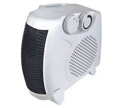 Calefactor-ventilador Infiniton HBV-348C - 2000W, doble posición, seguro anti-vuelco