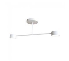 Plafón de techo Tanfa (2 luces) Acero Moderno