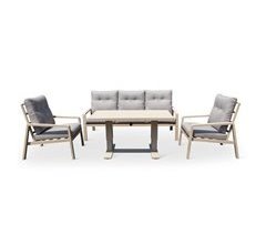 YOEVU -Conjunto aluminio 5 plazas