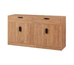 Aparador Varkaus 2 cajones + 4 puertas MDF