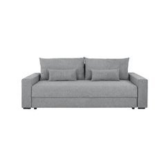 Sofá cama 3 plazas con arcón PIA color gris
