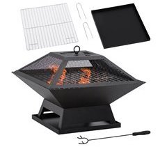 Brasero Exterior Acero Outsunny