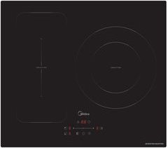 Midea MIH740T279K0 Placa inducción  con 3 zonas de cocción