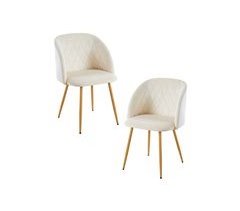 Pack 2 Sillas Velt Terciopelo