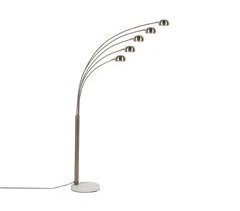 Beliani Lámpara de pie FLINDERS