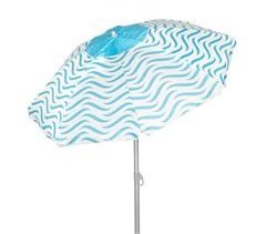Aktive sombrilla de playa antiviento 8 varillas olas playa 200x200