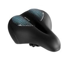 Cecotec Sillín Bicicleta Cómodo de Gel con Amortiguadores DrumFit