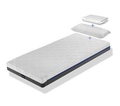 PACK Colchon de espuma con viscoelastica Juvenil PLATON SPRING