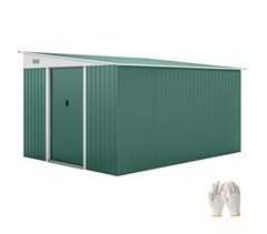 Cobertizo de Jardín Acero Galvanizado Outsunny