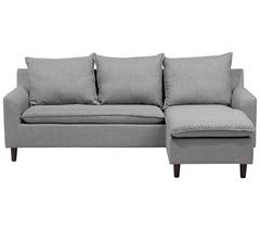 Beliani Sofá esquinero Poliéster ELVENES