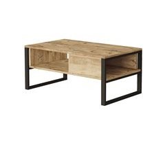 Mesa de centro Laukaa Metal/Aglomerado