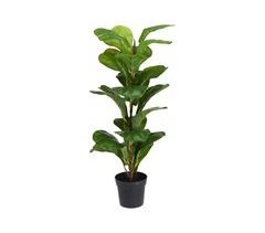 Planta artificial con macetero
