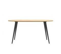 Mesa de comedor oval fija KITTY