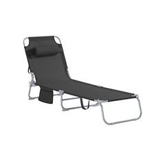 Tumbona inclinable de Acero OGS35 SoBuy ES