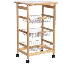 Kit carro de cocina de madera