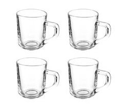 Set 4 tazas cafe con asa colección VIVALTO