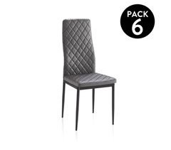 Pack 6 Sillas de comedor Lacey