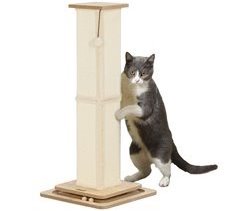Rascador para Gatos MDF, Sisal PawHut