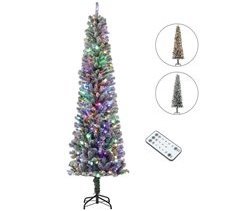 Árbol de Navidad Plástico, Acero HOMCOM, hogar - decoración
