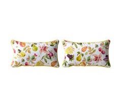 Set de 2 fundas de cojín decorativo 100% algodón SELLA