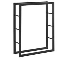 Soporte para leña Täby acero 80