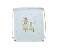 Naturals - Mochila Saquito - 100% Algodón - Pandilla de perros