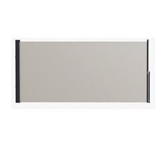 Toldo Lateral Retráctil Poliéster, Aluminio Outsunny