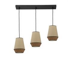 Lámpara De Techo Metal Serie Campana