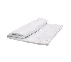 Topper individual en tela