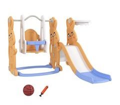 Columpio y Tobogán HDPE, PP AIYAPLAY