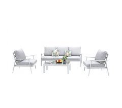 Muebles de Exterior Jardín Terraza Bicasim 4 Piezas