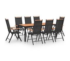 Juego de comedor para jardín